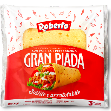 Confezione di Gran Piada Paprika e Peperoncino
