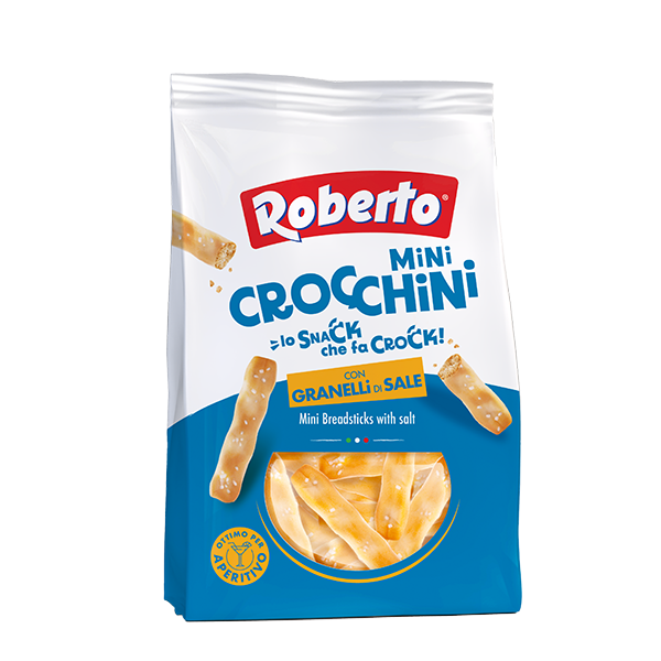 Mini crocchini con granelli di sale