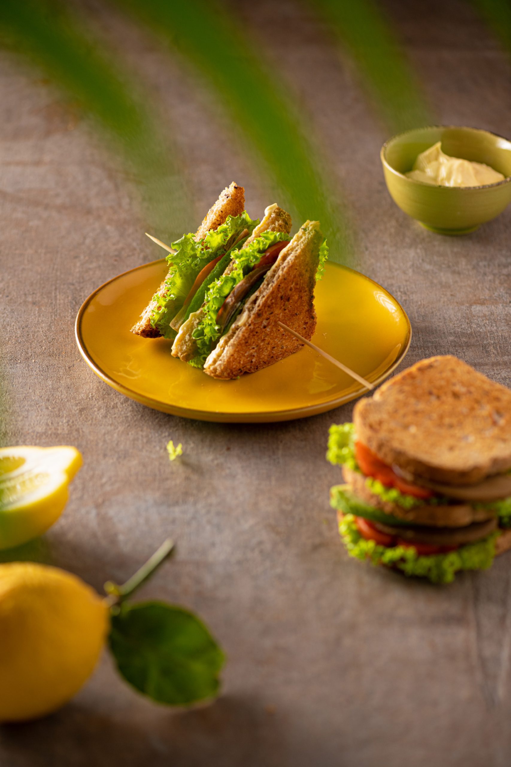 Club Sandwich Vegano